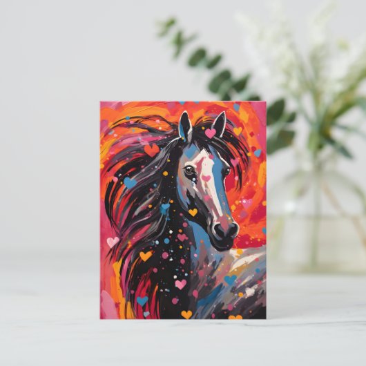 Valentijnsdag Briefkaart (Staand voorkant)