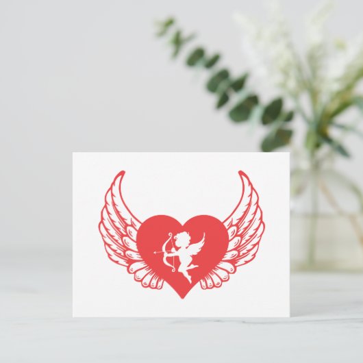 Valentijnsdag Briefkaart (Staand voorkant)