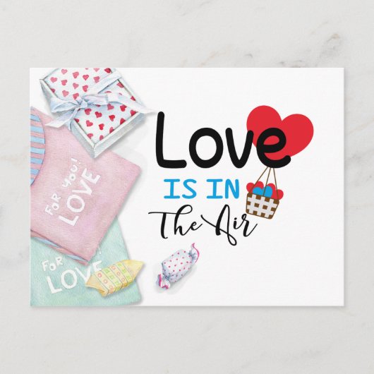 Valentijnsdag Briefkaart (Voorkant)