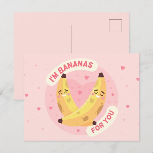 Valentijnsdag Briefkaart (Voorkant / Achterkant)