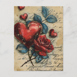 Valentijnsdag Briefkaart
