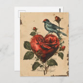  Valentijnsdag Briefkaart (Voorkant / Achterkant)