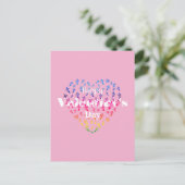 Valentijnsdag Briefkaart (Staand voorkant)