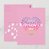 Valentijnsdag Briefkaart (Voorkant / Achterkant)