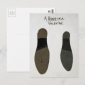 Valentijnsdag Briefkaart (Voorkant / Achterkant)