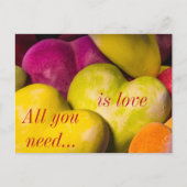 Valentijnsdag Briefkaart hart (Voorkant)