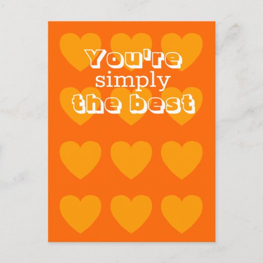 Valentijnsdag briefkaart met harten van Jo Afbeeld (Voorkant)