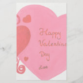 Valentijnsdag Briefpapier (Achterkant)