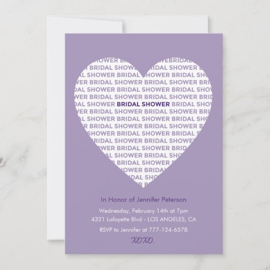 Valentijnsdag bruidsbruiloft stijlvolle bruid kaart (Voorkant)