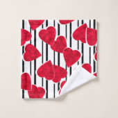 Valentijnsdag, bruiloft bad handdoek (Wasdoekje)