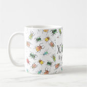 Valentijnsdag Bugs en Kisses XOXO Koffiemok (Links)