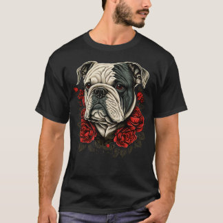 Valentijnsdag Bulldog 3 T-shirt