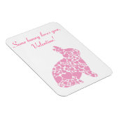 Valentijnsdag Bunny Magnet Magneet (Rechterzijde)