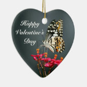 Valentijnsdag Butterfly Heart Ornament (Rechts)