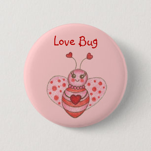 Valentijnsdag Button