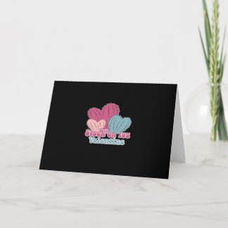 Valentijnsdag Cactus Grappig Ontwerp Vast Aan Jou Kaart