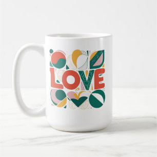 Valentijnsdag cadeau, Beker ontwerp, Liefdesbeker Koffiemok