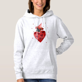 Valentijnsdag Cadeau Boxer Hond Hoodie