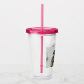 Valentijnsdag cadeau Couple-namen Acryl Drinkbeker (Rechts)