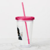 Valentijnsdag cadeau Couple-namen Acryl Drinkbeker (Links)