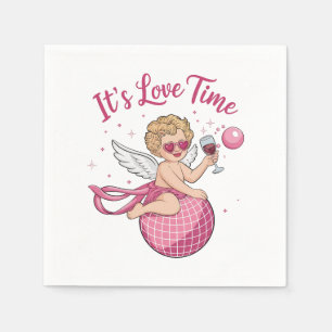 Valentijnsdag Cadeau   Het is tijd voor Liefde Servet