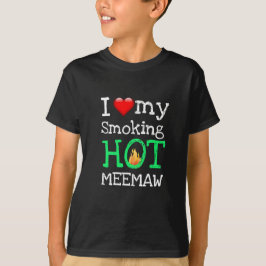 Valentijnsdag Cadeau IDEA ROKING HOT MEEMAW T-shirt