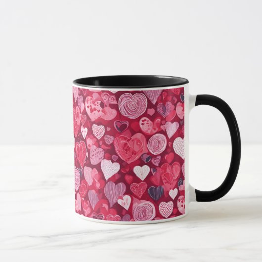 Valentijnsdag cadeau koffie mok (Rechts)
