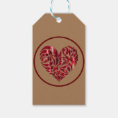 Valentijnsdag cadeau label cadeaulabel (Achterkant)