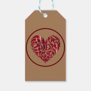 Valentijnsdag cadeau label cadeaulabel