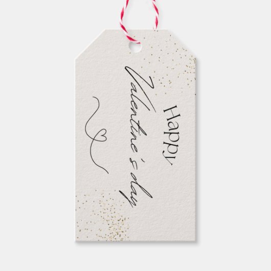Valentijnsdag, cadeau labels, liefde, romantisch, cadeaulabel (Voorkant)