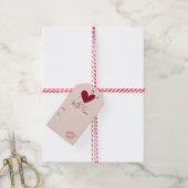 Valentijnsdag, cadeau labels, liefde, romantisch, cadeaulabel (Met Touw)