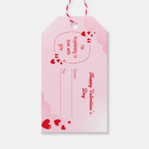 Valentijnsdag, cadeau labels, liefde, romantisch, cadeaulabel