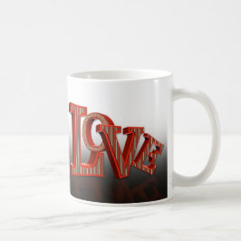 Valentijnsdag cadeau LOVE mok