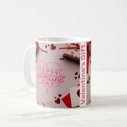 Valentijnsdag cadeau mokken (Voorkant links)