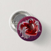 Valentijnsdag cadeau ronde button 3,2 cm (Voorkant /achterkant)