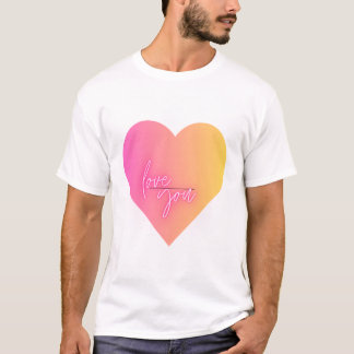 Valentijnsdag cadeau t-shirt