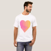 Valentijnsdag cadeau t-shirt (Voorkant volledig)