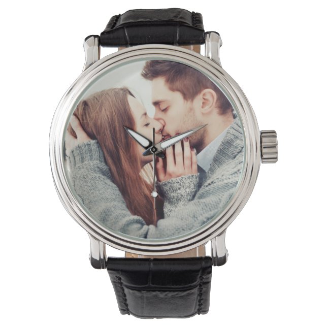 Valentijnsdag cadeau voor hem horloge (Voorkant)