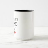Valentijnsdag Cadeau voor Man Boyfriend Coffee Mok (Midden)