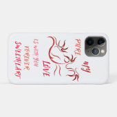 VALENTIJNSDAG CADEAU VOOR VRIENDIN, VROUW, MAN Case-Mate iPhone CASE (Achterkant (horizontaal))