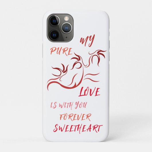 VALENTIJNSDAG CADEAU VOOR VRIENDIN, VROUW, MAN Case-Mate iPhone CASE (Achterkant)