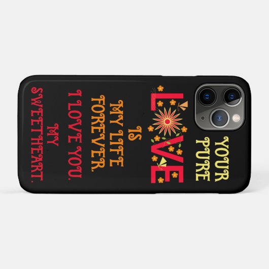 VALENTIJNSDAG CADEAU VOOR VRIENDIN, VROUW, MAN Case-Mate iPhone CASE (Achterkant (horizontaal))