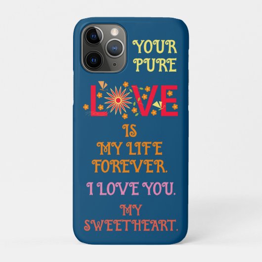 VALENTIJNSDAG CADEAU VOOR VRIENDIN, VROUW, MAN Case-Mate iPhone CASE (Achterkant)