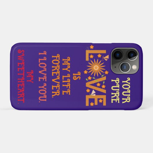 VALENTIJNSDAG CADEAU VOOR VRIENDIN, VROUW, MAN Case-Mate iPhone CASE (Achterkant (horizontaal))