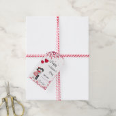 Valentijnsdag Cadeaubijsluiter Cadeaulabel (Met Touw)