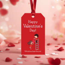 Valentijnsdag-cadeaubijsluiter 'Met heel mijn hart