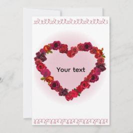 Valentijnsdag cadeaukaart feestdagenkaart