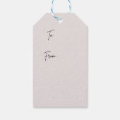 Valentijnsdag cadeaukaartje cadeaulabel (Achterkant)