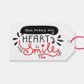 Valentijnsdag CadeauLabels (Voorkant (Horizontaal))