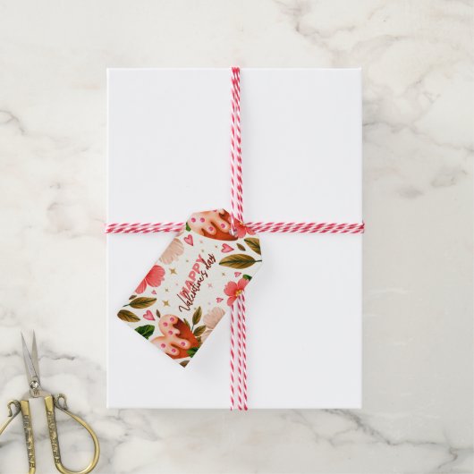 Valentijnsdag CadeauLabels (Met Touw)